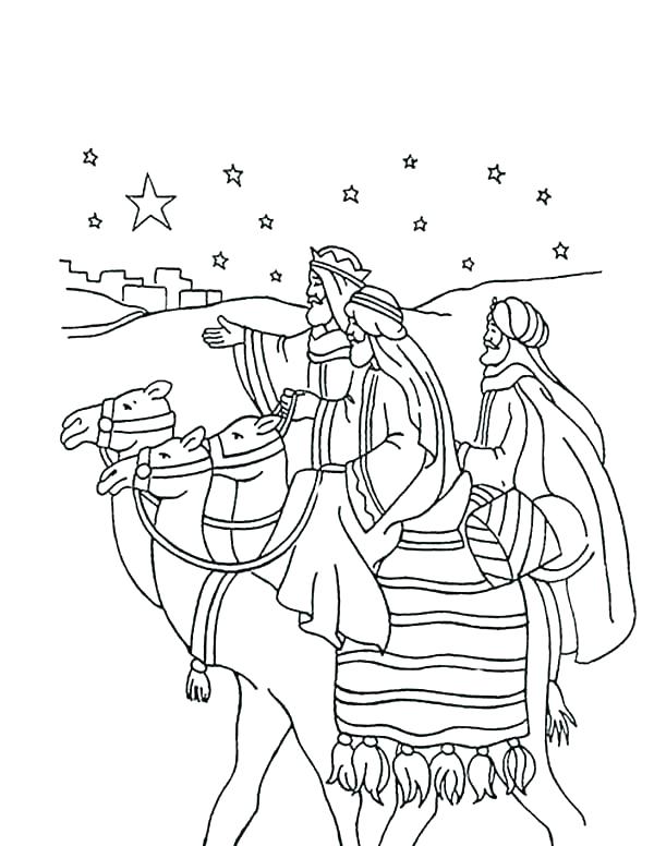 Three Wise Men Coloring Page Three Wise Men Coloring Pages King S 600x776 Three Wise Men Coloring Page Three Wise Men Coloring Pages King S