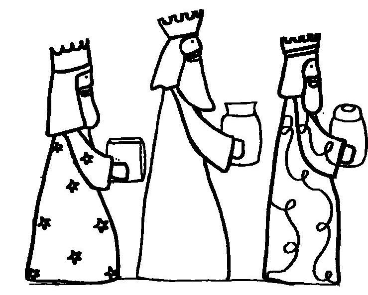 739x593 Three Wise Men Coloring Pages