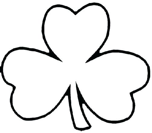 Shamrock Coloring Page Clover Coloring Pages Shamrock Coloring 504x441 Shamrock Coloring Page Clover Coloring Pages Shamrock Coloring
