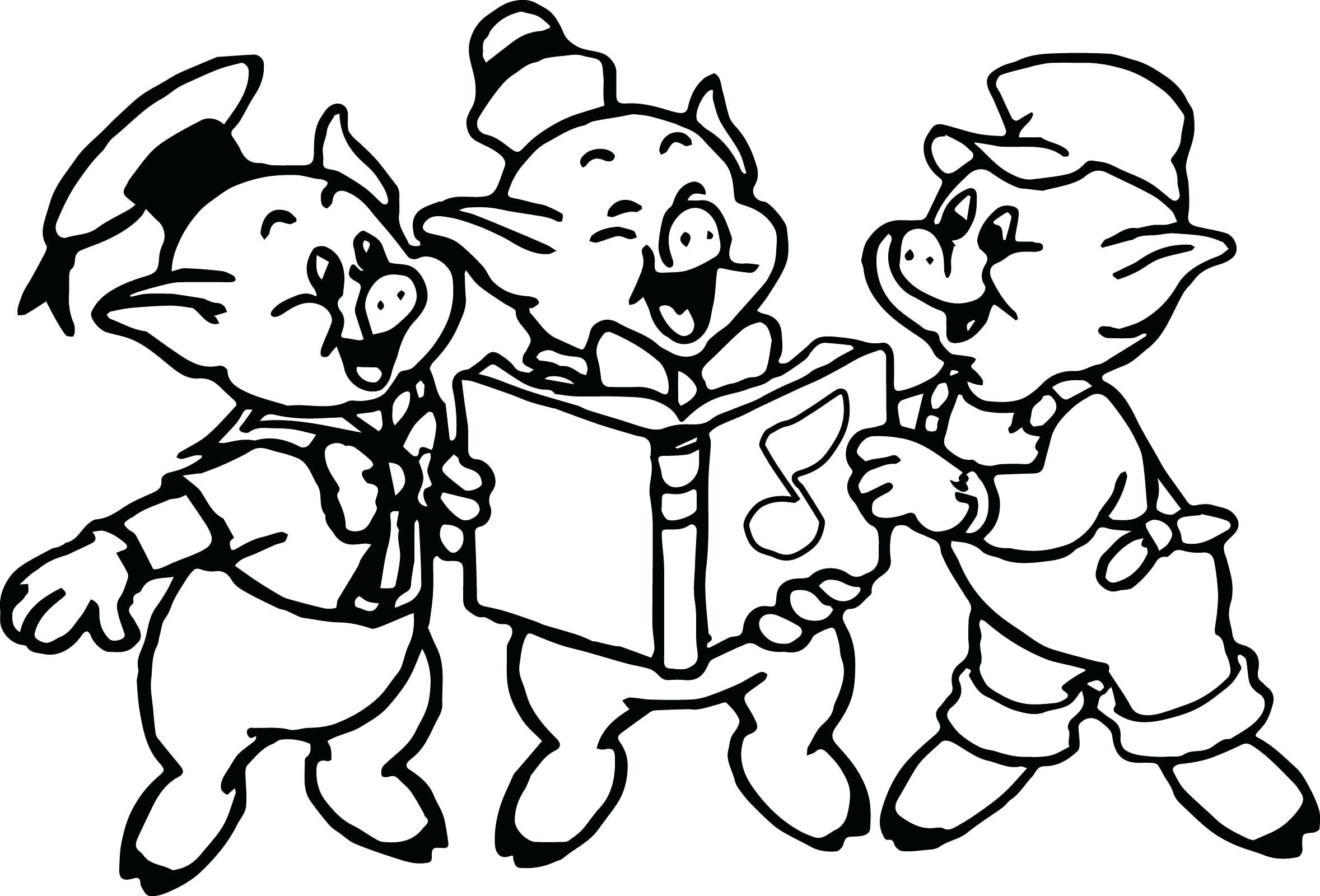 Coloring Pages ~ Three Little Pigs Coloring Pages Download 2357x1600 Coloring Pages ~ Three Little Pigs Coloring Pages Download