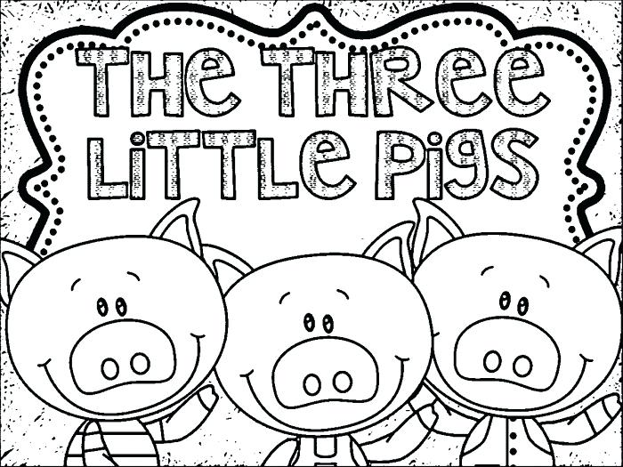 3 Little Pigs Coloring Pages 700x525 3 Little Pigs Coloring Pages