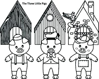 Three Little Pigs Coloring Pages 3 Little Pigs Coloring Pages 3 400x322 Three Little Pigs Coloring Pages 3 Little Pigs Coloring Pages 3