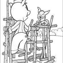 Three Little Pigs Coloring Pages 220x220 Three Little Pigs Coloring Pages