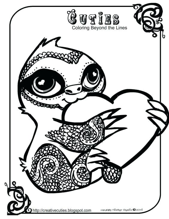 Sloth Coloring Pages Three Toed Sloth Hanging On Tree Branch 564x729 Sloth Coloring Pages Three Toed Sloth Hanging On Tree Branch