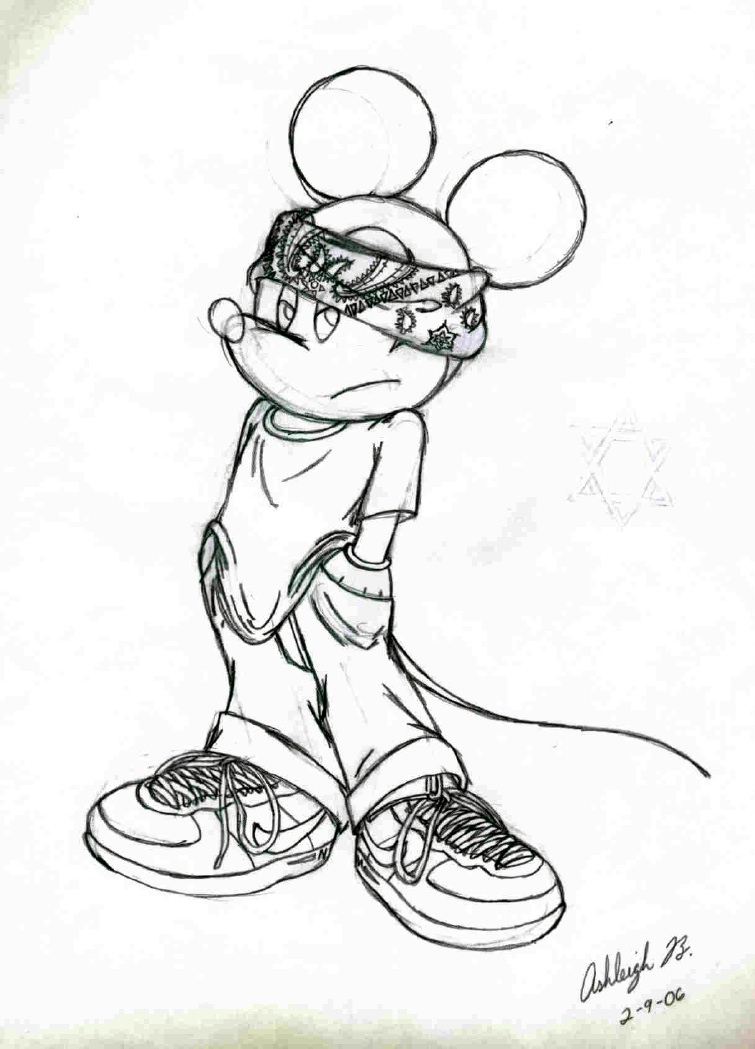 Gangster Mickey Mouse Coloring Pages 755x1049 Gangster Mickey Mouse Coloring Pages