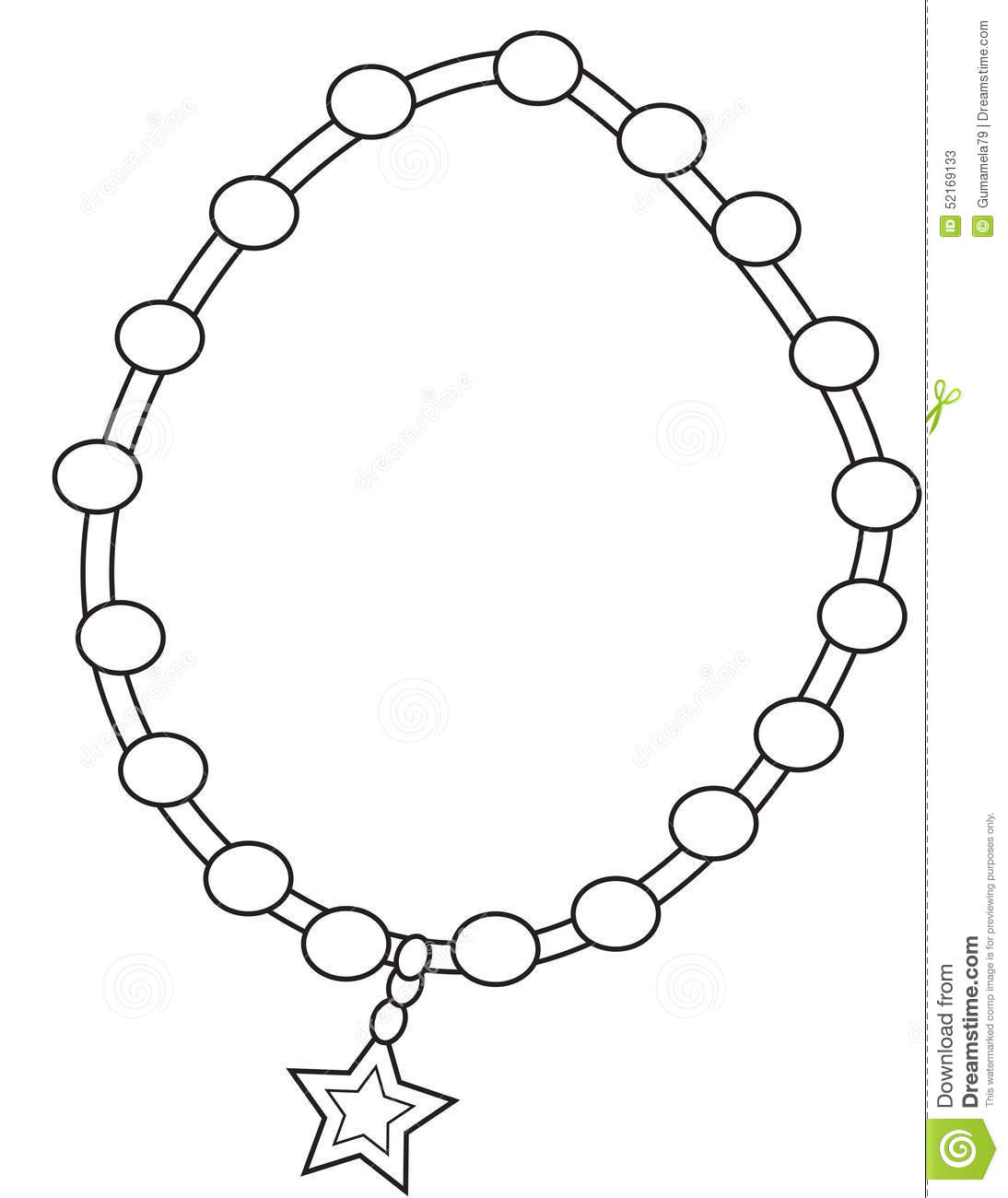 Necklace Clipart Outline 1094x1300 Necklace Clipart Outline