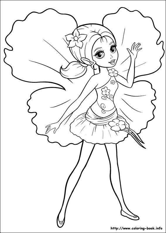 Barbie Thumbelina Coloring Picture Barbie World ~ Coloring Pages 567x794 Barbie Thumbelina Coloring Picture Barbie World ~ Coloring Pages