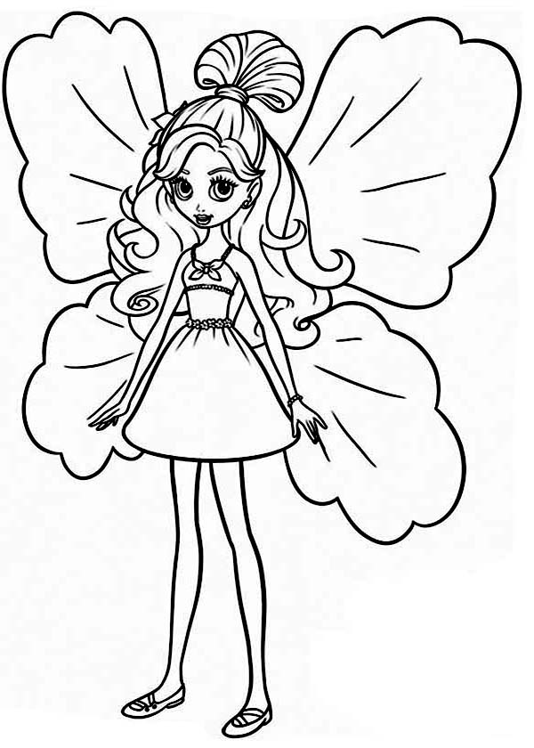 Thumbelina Coloring Pages at GetColorings.com | Free printable ...