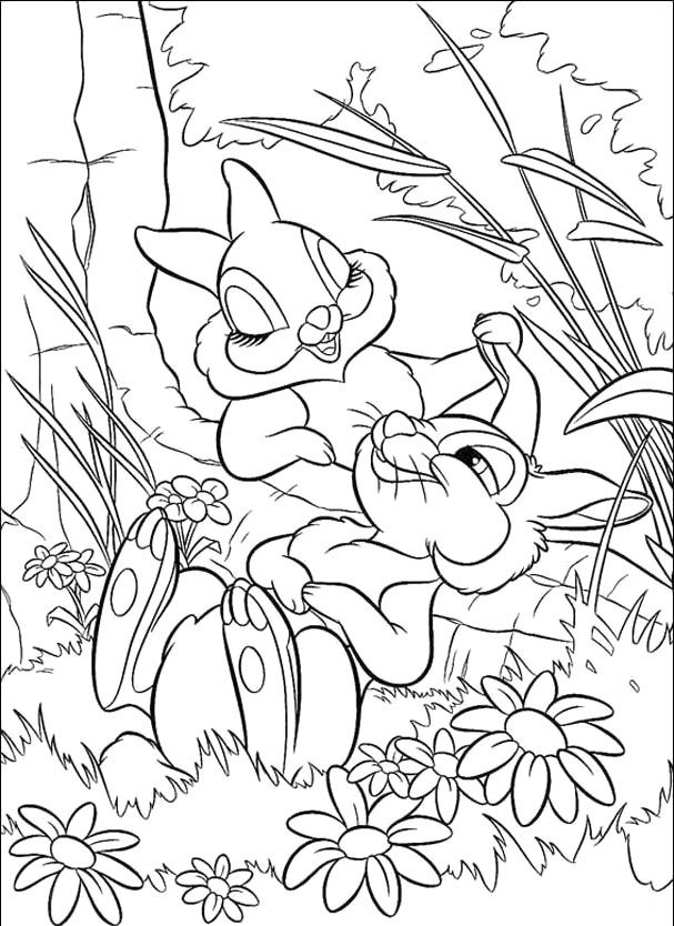 Thumper Coloring Pages at GetColorings.com | Free printable colorings ...
