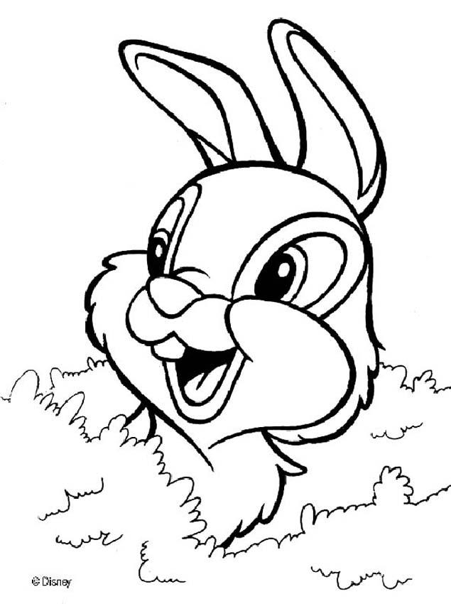635x850 Thumper 1 Coloring Pages