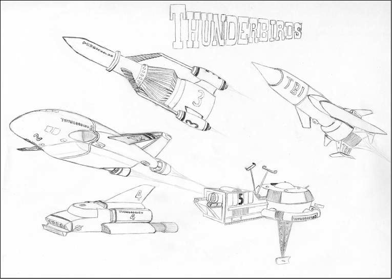 765x546 Thunderbird 1 Colouring Sheet Thunderbirds Are Go Bee Toons. Free