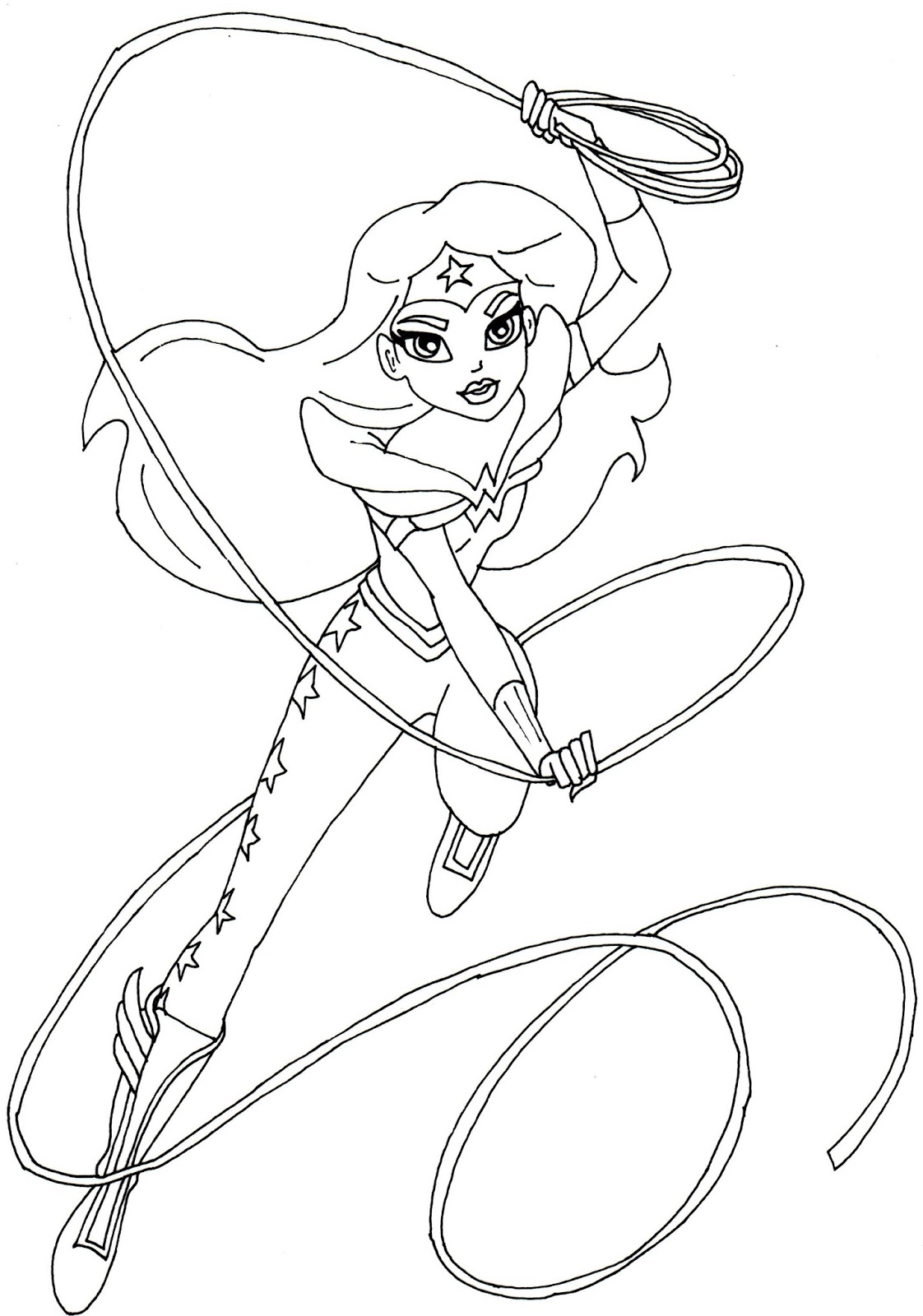 Wonder Woman Coloring Page 1122x1600 Wonder Woman Coloring Page