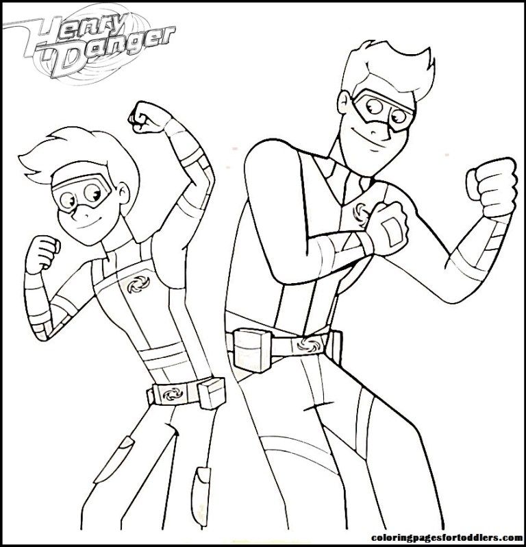 Best Henry Danger Coloring Page Fun Henry Danger Coloring Pages 768x798 Best Henry Danger Coloring Page Fun Henry Danger Coloring Pages