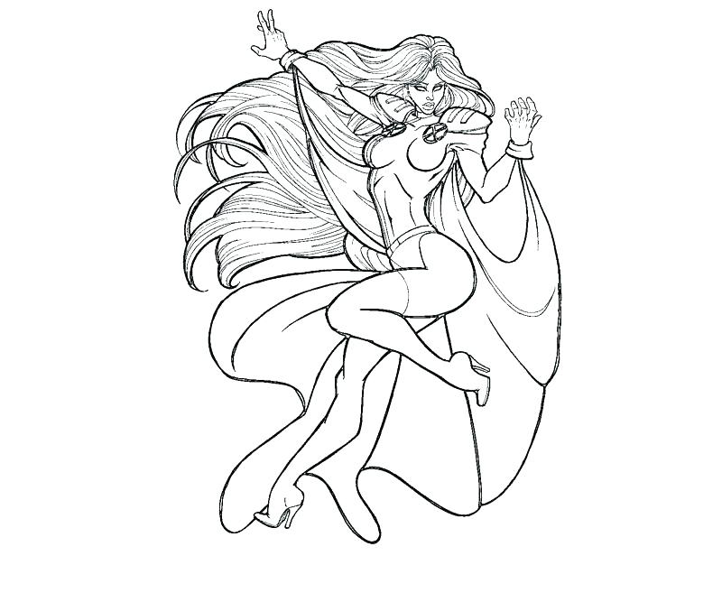 800x667 Storm Coloring Pages Storm Coloring Pages Storm Superhero Coloring