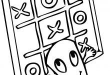 220x150 Tic Tac Toe Printable Coloring Page
