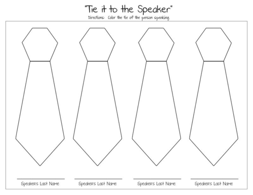 500x386 General Conference Tie It To The Speaker General Conference