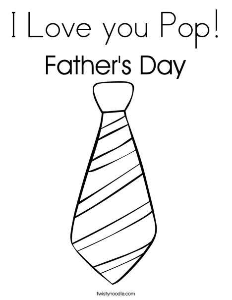 468x605 I Love You Pop Coloring Page