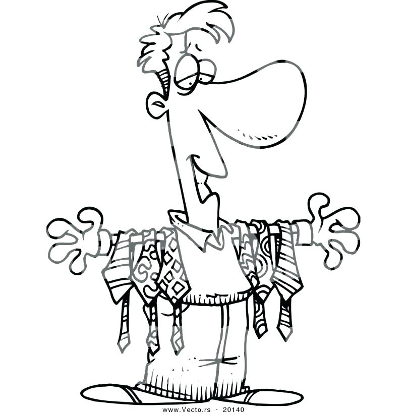 805x821 Inspirational Tie Coloring Page And Striped Tie Coloring Page As