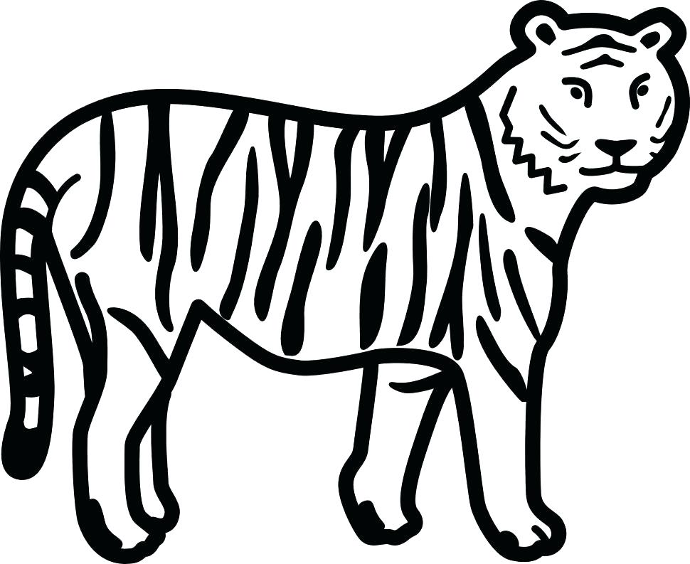970x793 Free Tiger Coloring Pages Tiger Coloring Page Coloring Looking