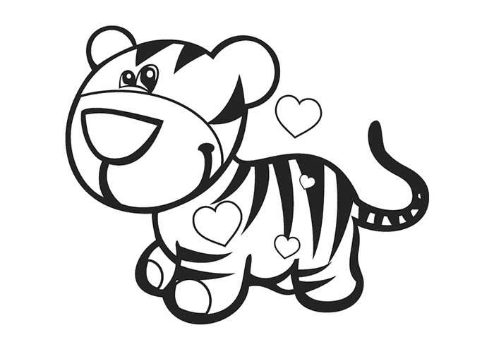 700x495 Tiger Shape Templates, Crafts Amp Colouring Pages Free