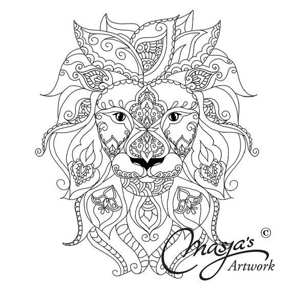 570x570 Pin By Barbara On Coloring Lion, Tiger Lions