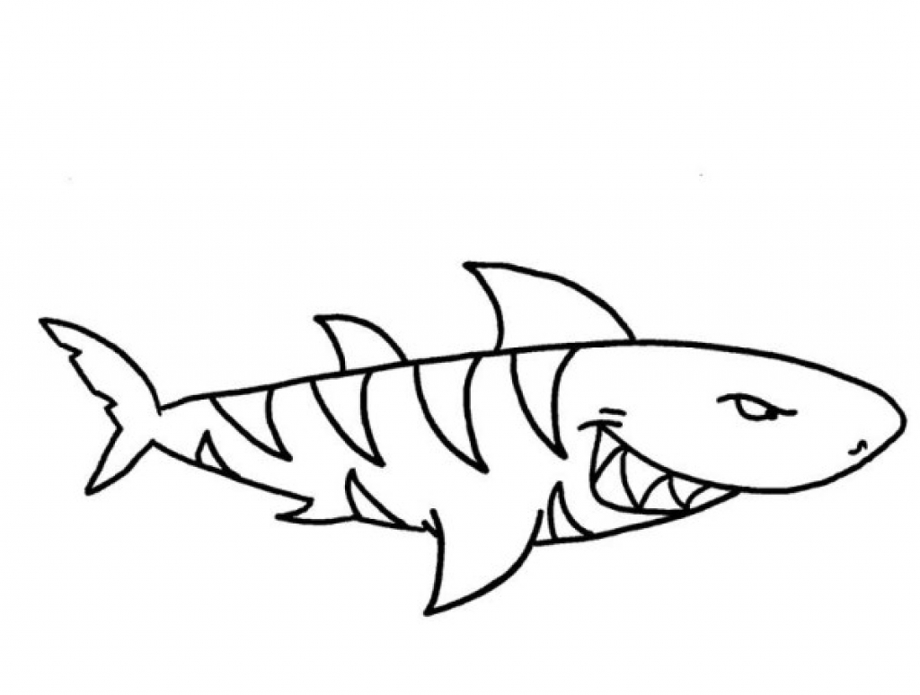 Tiger Shark Coloring Page Newyork Rp Tiger Shark Coloring Pages 1024x774 Tiger Shark Coloring Page Newyork Rp Tiger Shark Coloring Pages