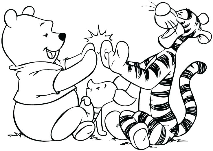Tigger Coloring Pages Baby Coloring Pages Coloring Page Color Book 736x523 Tigger Coloring Pages Baby Coloring Pages Coloring Page Color Book