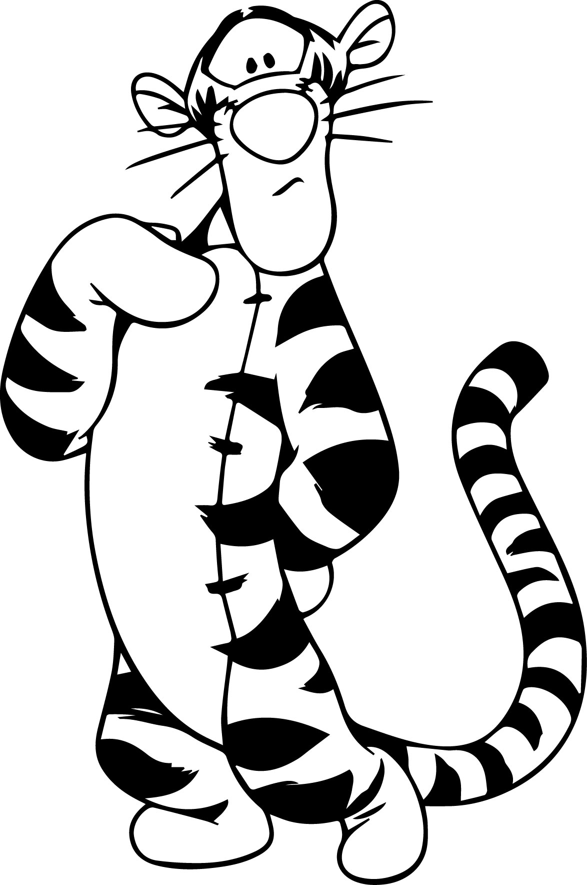 Tigger Coloring Pages Tigger Coloring Pages Coloringsuite 1174x1768 Tigger Coloring Pages Tigger Coloring Pages Coloringsuite