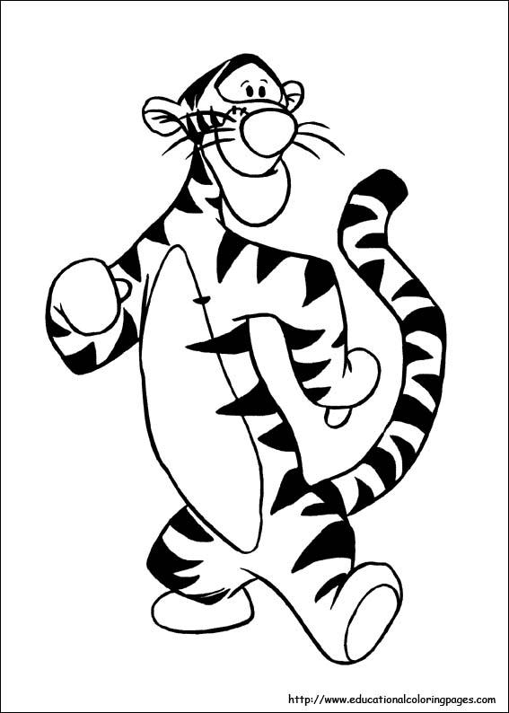 Tigger Coloring Pages 567x794 Tigger Coloring Pages