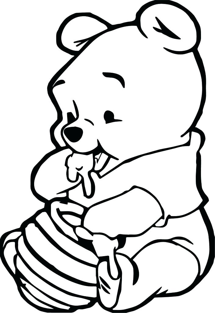 Baby Winnie The Pooh Coloring Pages Beautiful Pooh Coloring Pages 705x1024 Baby Winnie The Pooh Coloring Pages Beautiful Pooh Coloring Pages