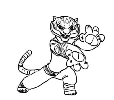 Kung Fu Panda Coloring Pages Coloring Pages Kids 396x348 Kung Fu Panda Coloring Pages Coloring Pages Kids