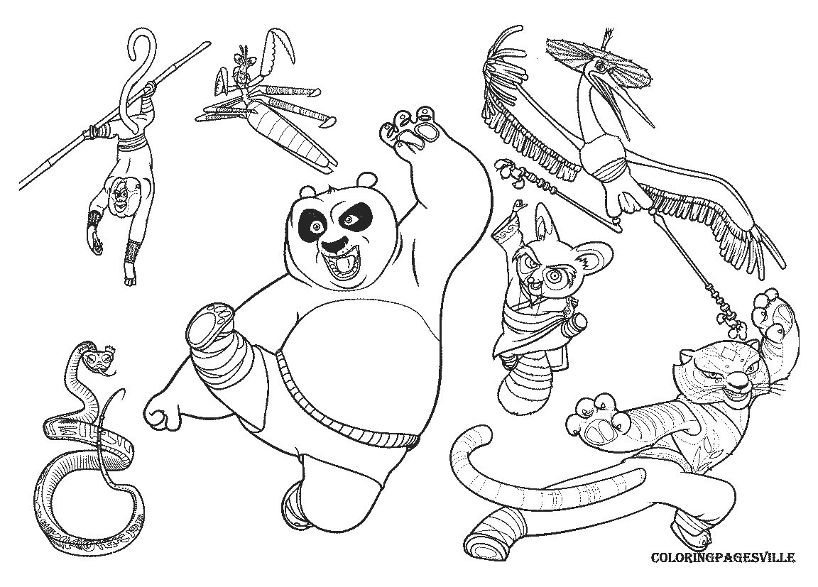 Printable Kung Fu Panda Coloring Pages Characters Jpg Kungfu 1152x827 Printable Kung Fu Panda Coloring Pages Characters Jpg Kungfu