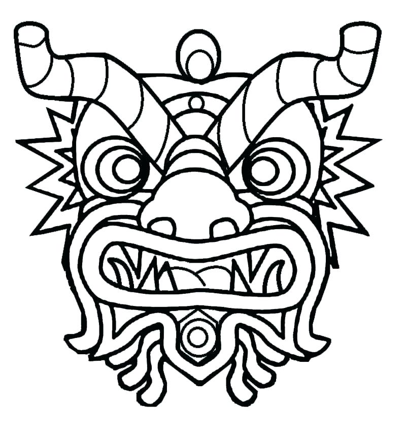 800x850 Tiki Coloring Pages Coloring Pages Tiki Head Coloring Pages