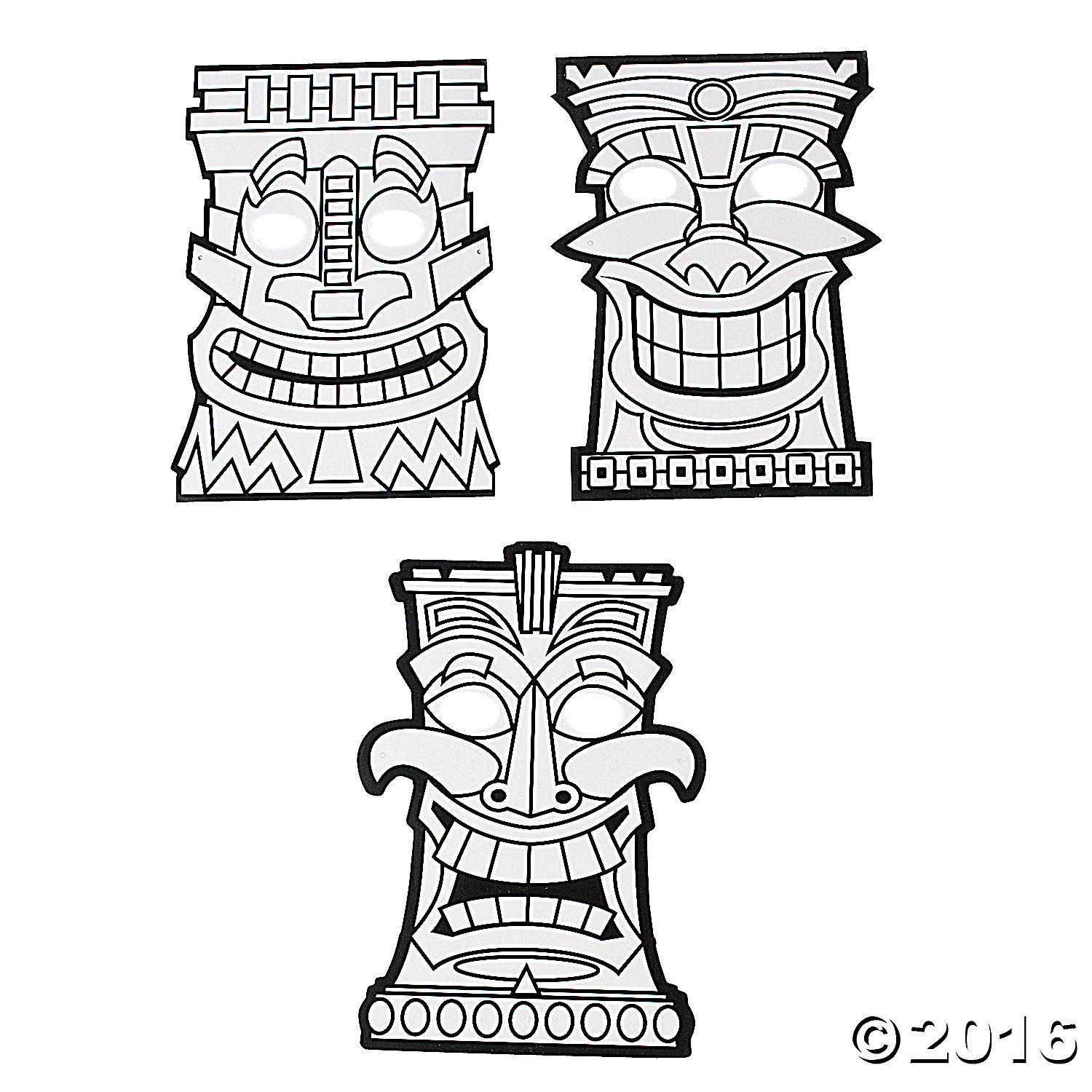 Tiki Mask Coloring Pages Tiki Coloring Pages Tiki 1500x1500 Tiki Mask Coloring Pages Tiki Coloring Pages Tiki