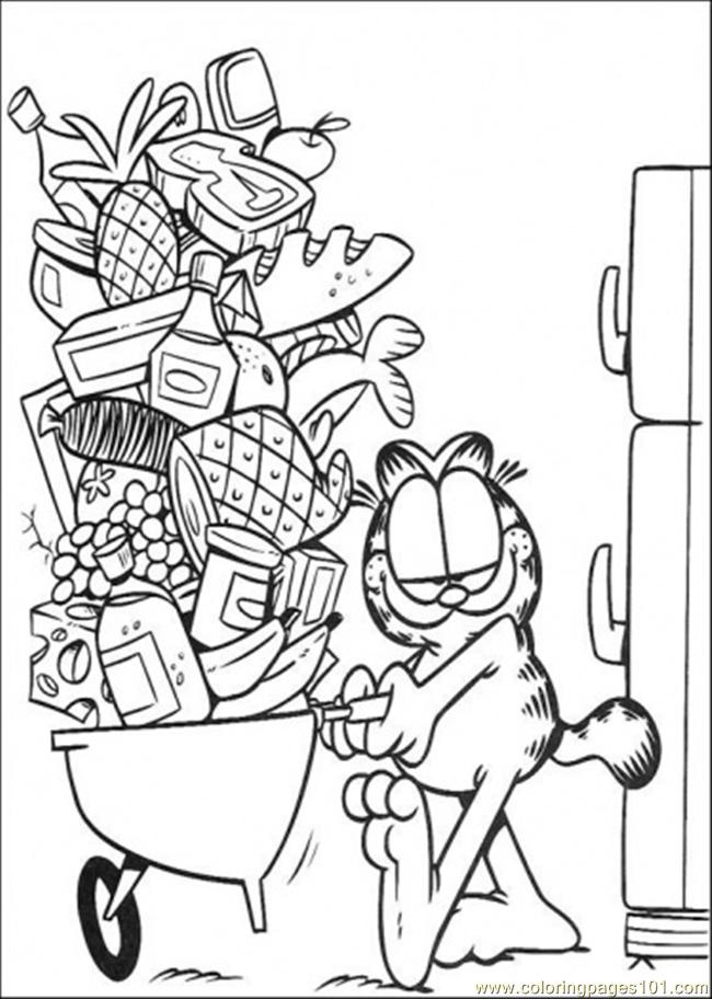 So Much Food Coloring Page 650x912 So Much Food Coloring Page
