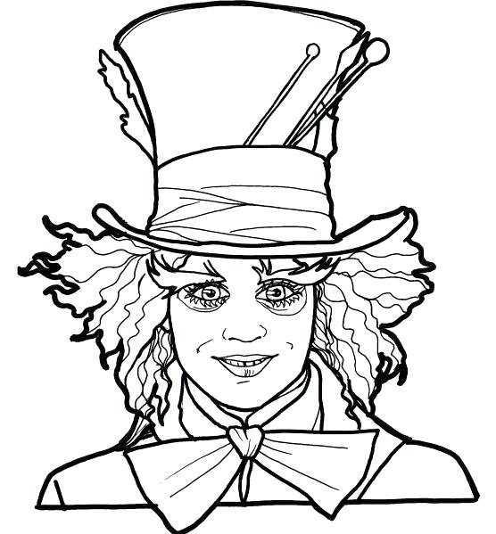556x599 Tim Burton Coloring Pages