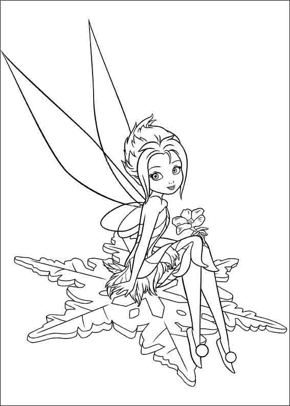 Tinker Bell A Winter Story Coloring Pages 13 567x794 Tinker Bell A Winter Story Coloring Pages 13