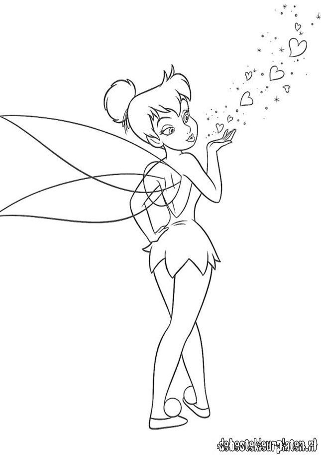 Tinkebell Coloring Pages