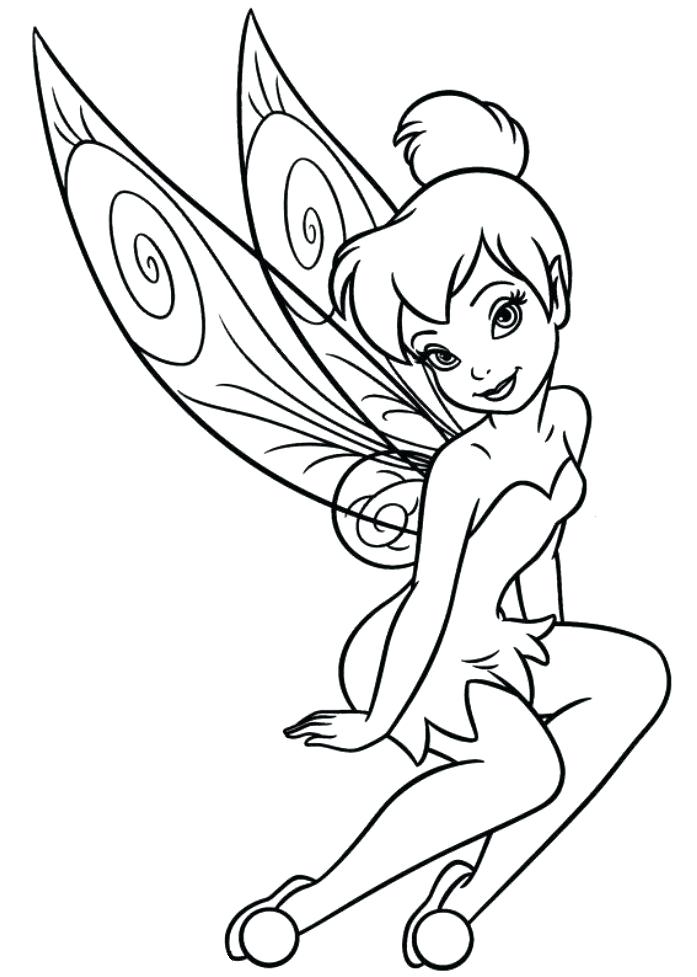 697x977 30 Tinkerbell Coloring Pages Free Coloring Pages Free Tinkerbell