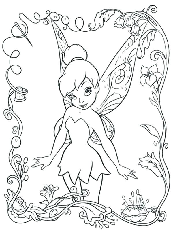 Tinkerbell Coloring Pages Coloring Inspirational Coloring Pages 600x809 Tinkerbell Coloring Pages Coloring Inspirational Coloring Pages