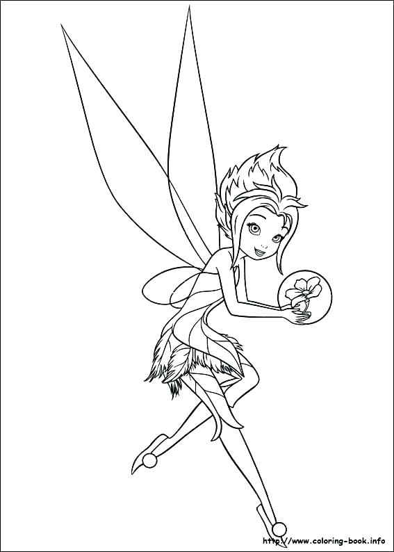 Free Tinkerbell And Periwinkle Coloring Pages Pictures To Print 567x794 Free Tinkerbell And Periwinkle Coloring Pages Pictures To Print