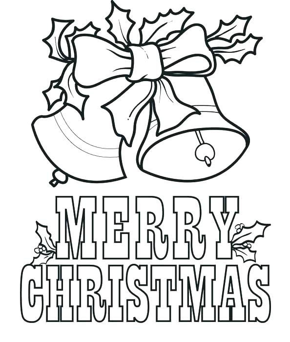 594x700 Christmas Bells To Color G Tinkerbell Christmas Coloring Pages