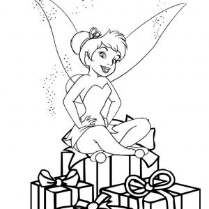 Tinkerbell Christmas Coloring Pages - Tinkerbell Christmas Coloring Pages 29 