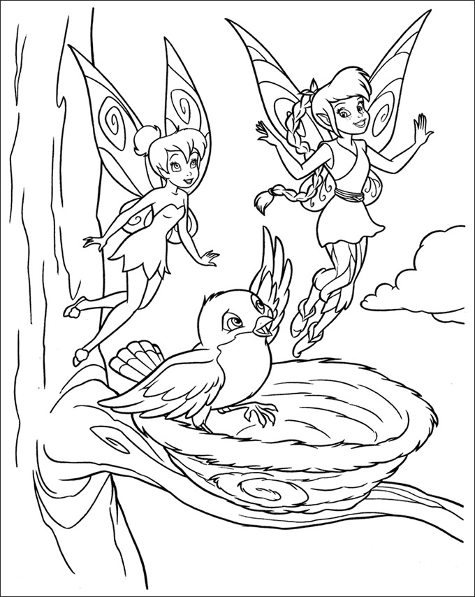 Tinkerbell Coloring Page 30 Tinkerbell Coloring Pages Free 680x854 Tinkerbell Coloring Page 30 Tinkerbell Coloring Pages Free