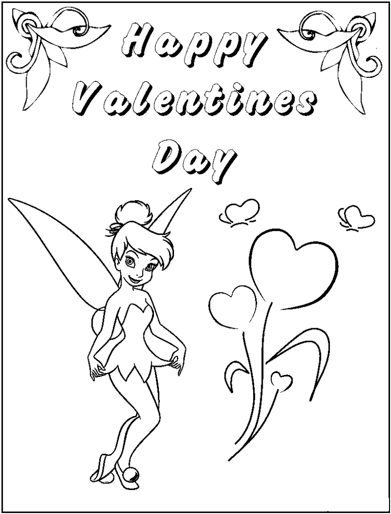 780x1024 Free Printable Tinkerbell Coloring Pages For Kids