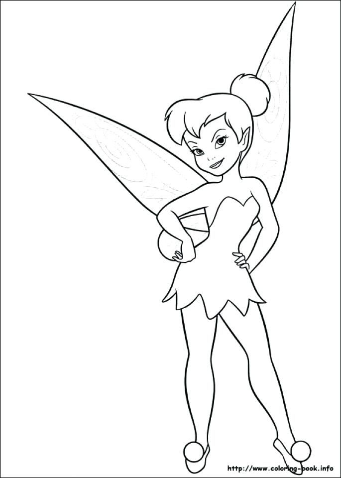 685x960 Tinkerbell Coloring Pages Glowing Pixie Around Coloring Page