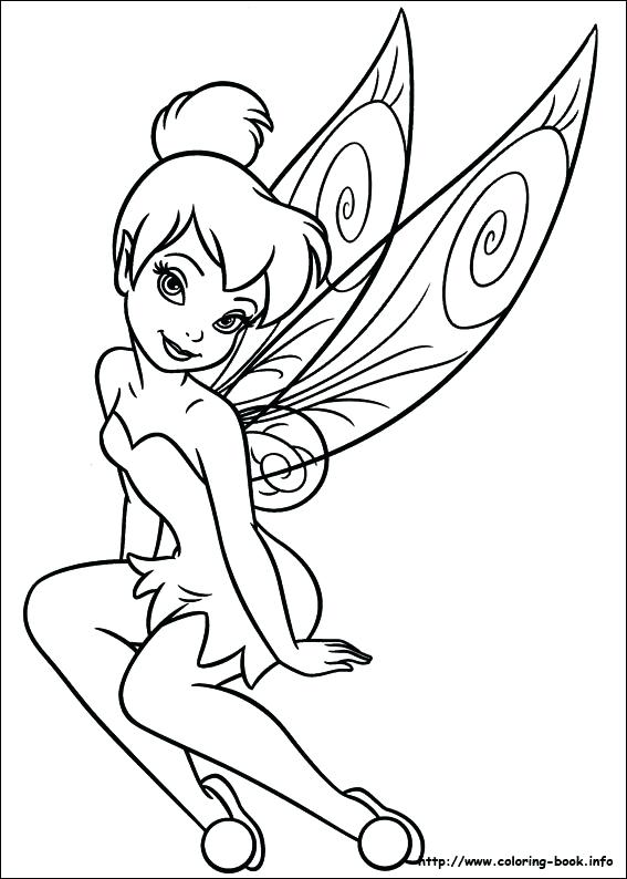 567x794 Coloring Picture Coloring Picture Tinkerbell Coloring Pages Disney