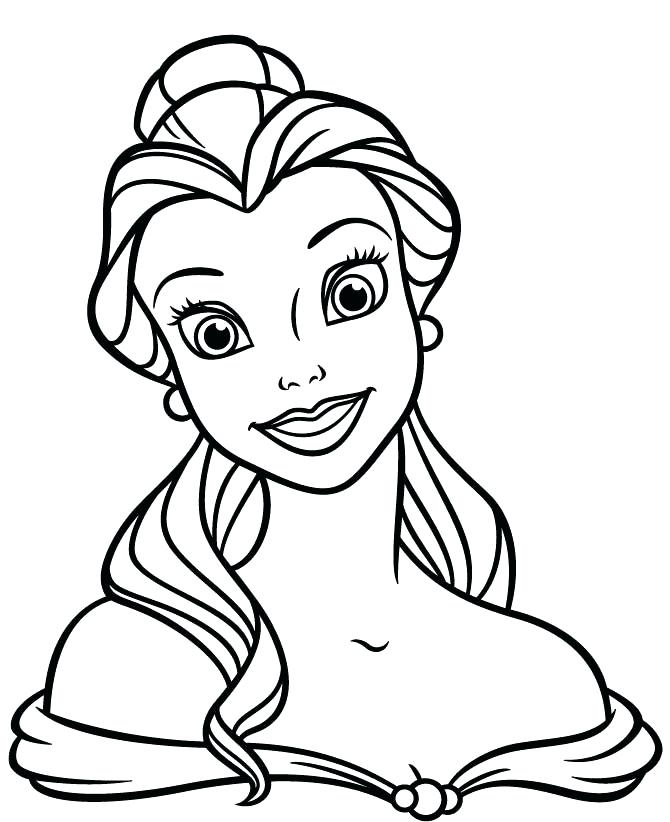 Belle Coloring Pages Delightful Princess Belle Coloring Pages New 670x822 Belle Coloring Pages Delightful Princess Belle Coloring Pages New
