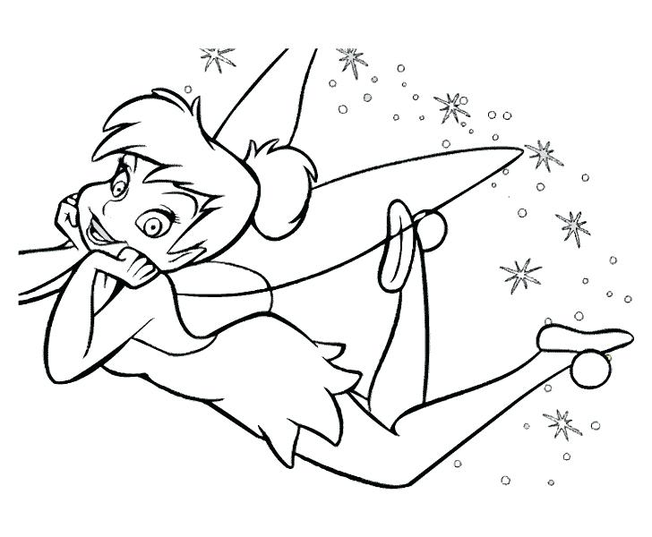 Disney Tinkerbell Coloring Pages 728x600 Disney Tinkerbell Coloring Pages