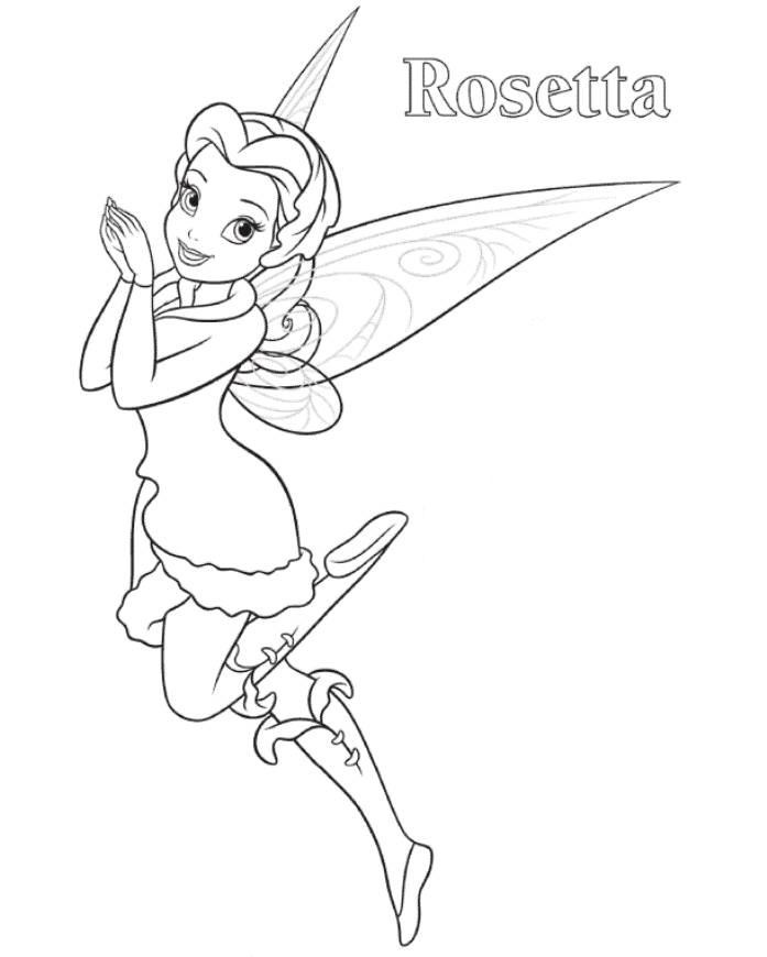 697x870 Coloring Pages Tinkerbell And Her Fairy Friends Pictures